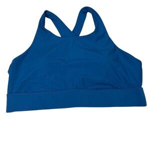 Fabletics‎ Sports Bras Racer Back Womens Size Small/Medium 30" Blue